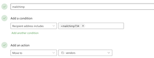 A screenshot of outlook’s web interface