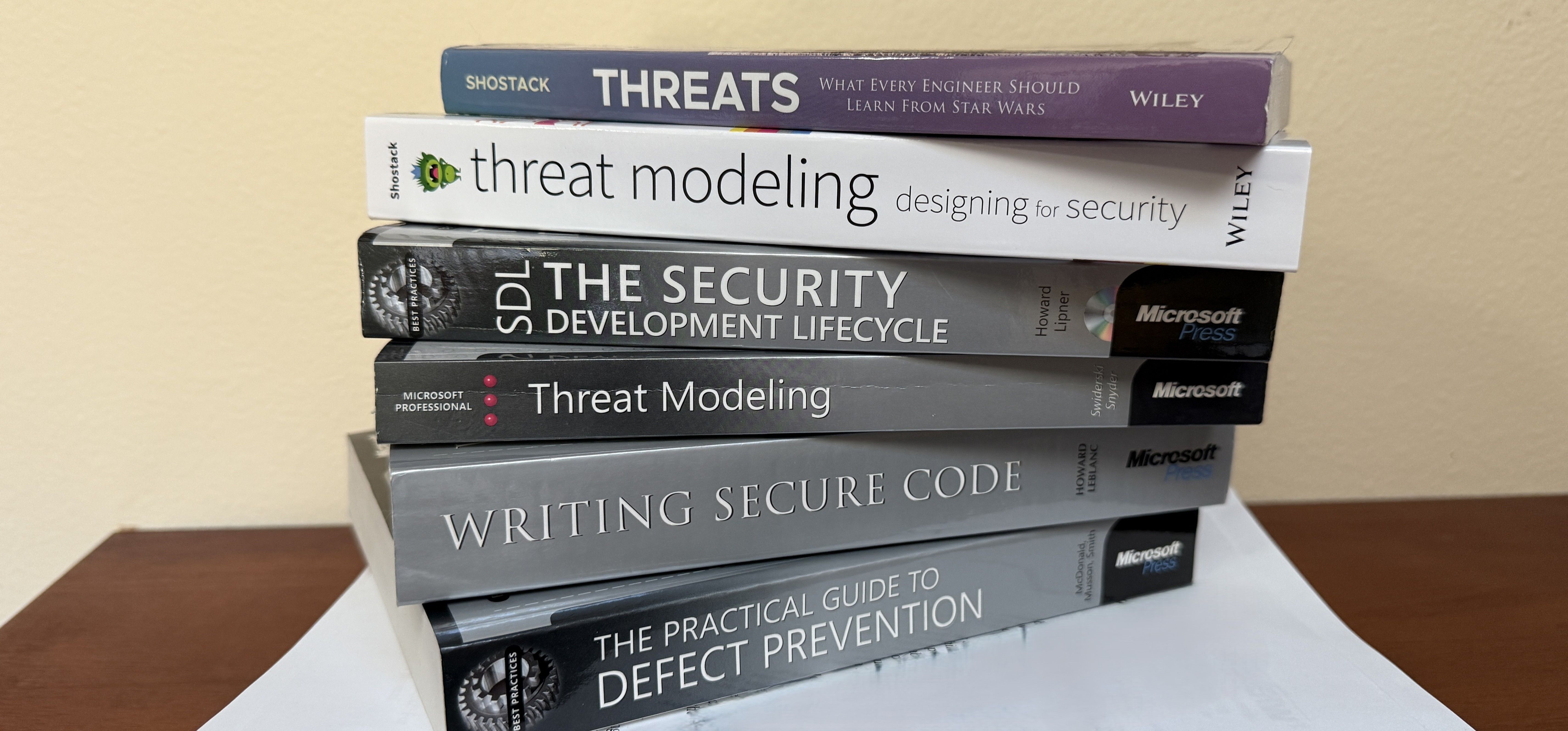 A stack of books