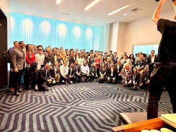 Group phot of RSA Scholar's dinner